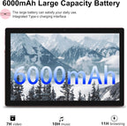 IWEGGO Tableta Android 15, de 10 pulgadas 12GB RAM+64GB ROM/ 1TB