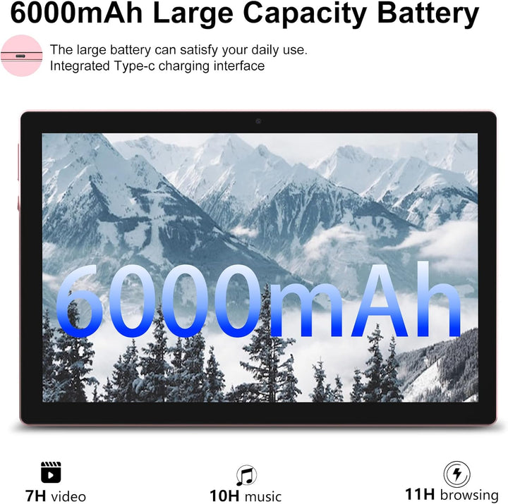 IWEGGO Tableta Android 15, de 10 pulgadas 12GB RAM+64GB ROM\/ 1TB E...