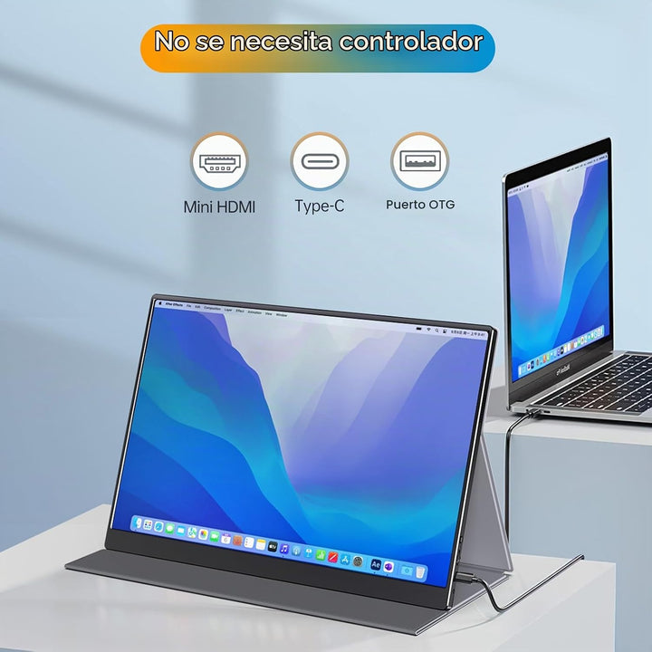 Anyuse - Monitor portátil de 16.0" QHD 2.5K para laptop - USB C...