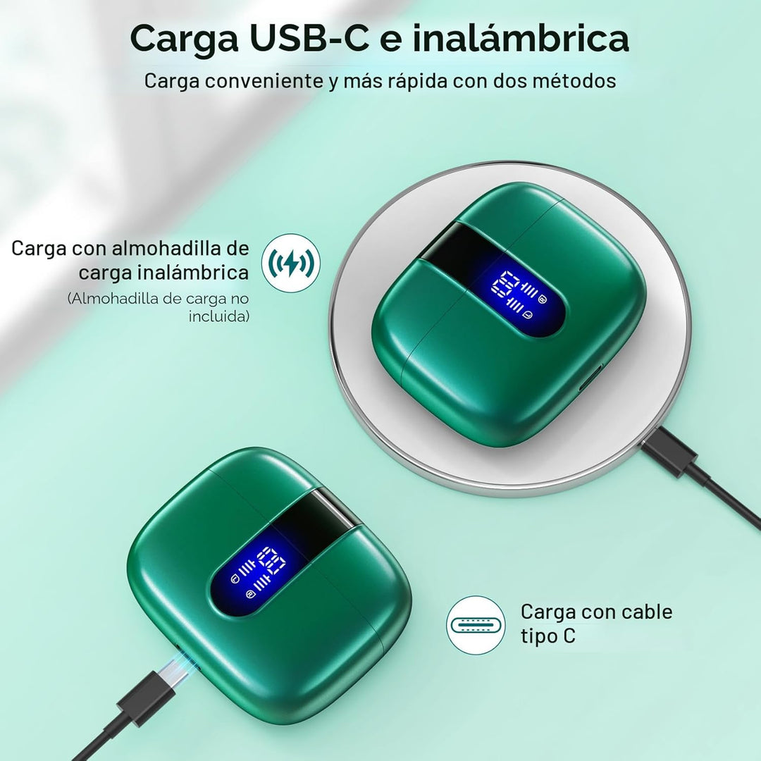 TAGRY Auriculares Bluetooth Verdaderamente Inalámbricos Auriculares...