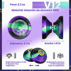 MAGICYOYO V12 Finger Spin Yoyo, Professional Responsive Yo-yo para Kids 8-12