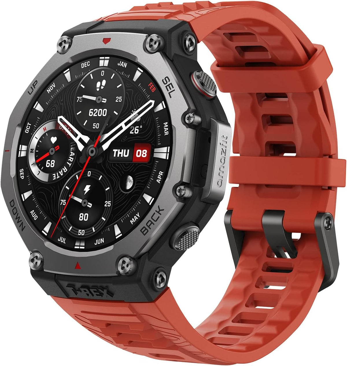 Amazfit T-Rex 3, reloj inteligente, pantalla AMOLED de 1.5", GPS, iOS