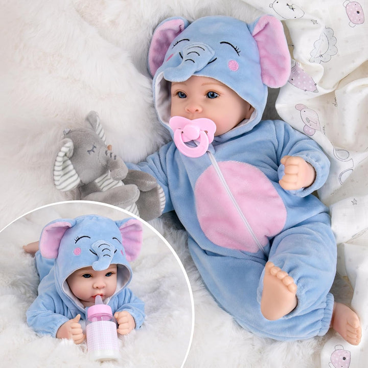 Aori Muñeca de bebé niño de 17 pulgadas, muñecas de bebé de la vida...