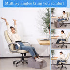 Lámpara Reposapiés para debajo del escritorio en el trabajo. Taburete de tres niveles multifuncional, con reposapiés lavable. para debajo del escritorio, silla de oficina, silla de juegos y sofá