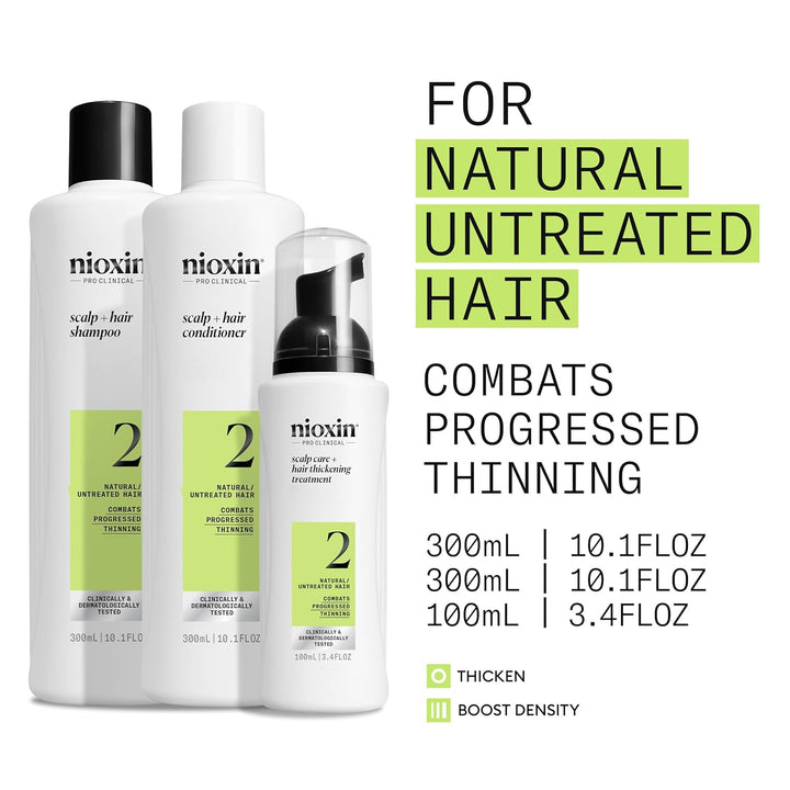 Nioxin Kits de sistema, limpia, acondiciona, hidrata el cuero cabel...