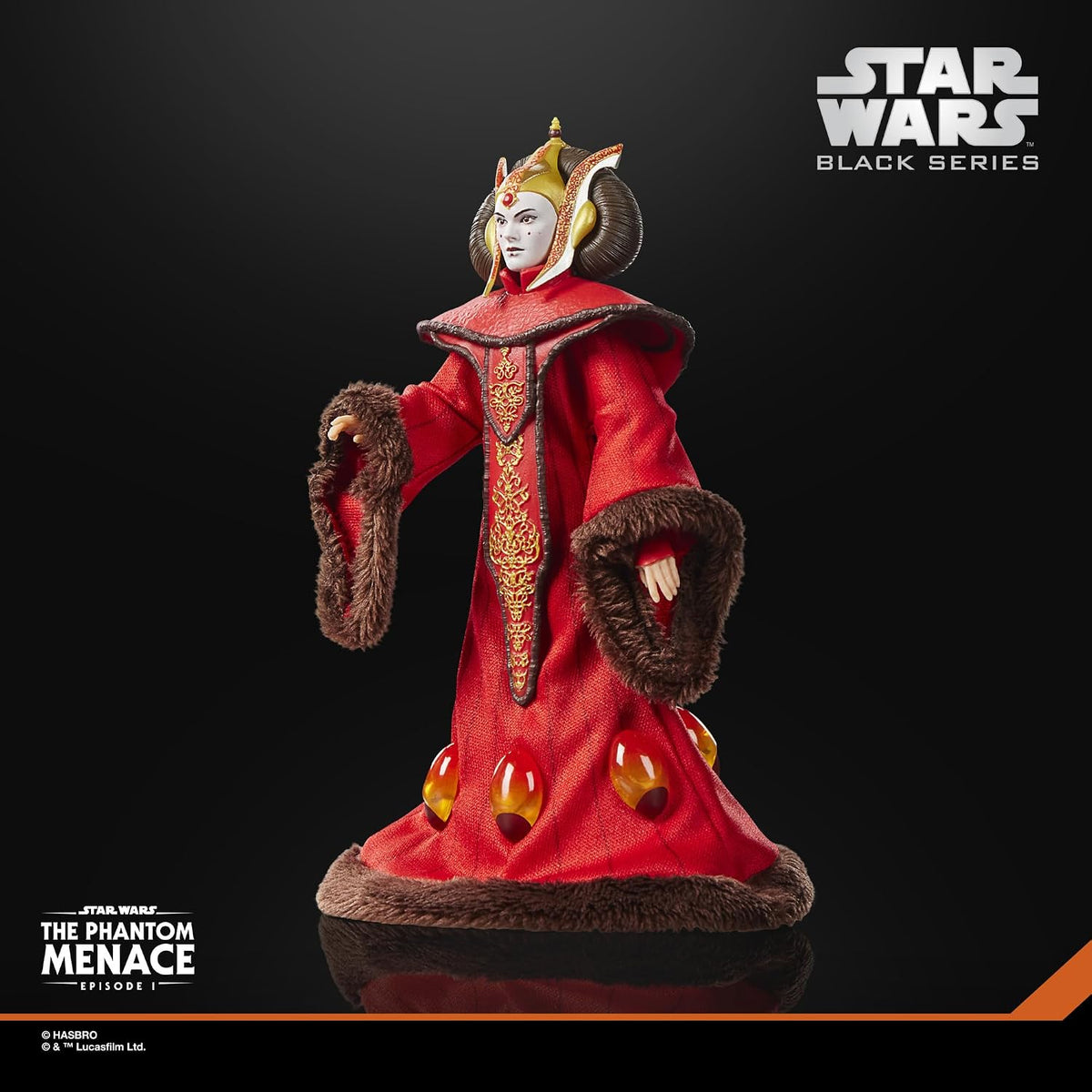 Star Wars Black Series Figura de acción de la Reina Amidala