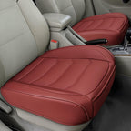 Funda de asiento de coche para piel sintética de lujo y comodidad
