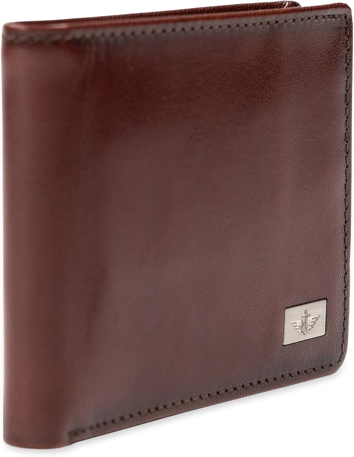 Dockers Mens piel Capacidad extra Slimfold Bifold Wallet