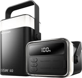 65W Banco de energía 40000mAh portátil cargador portátil batería -...