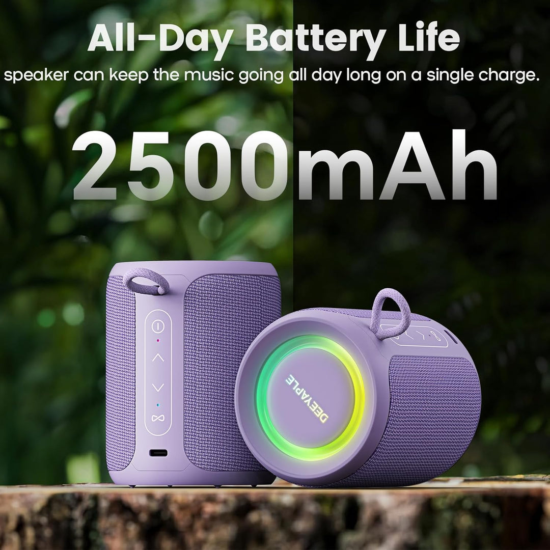 Altavoz Bluetooth inalámbrico, IP67 impermeable y a prueba de polvo...