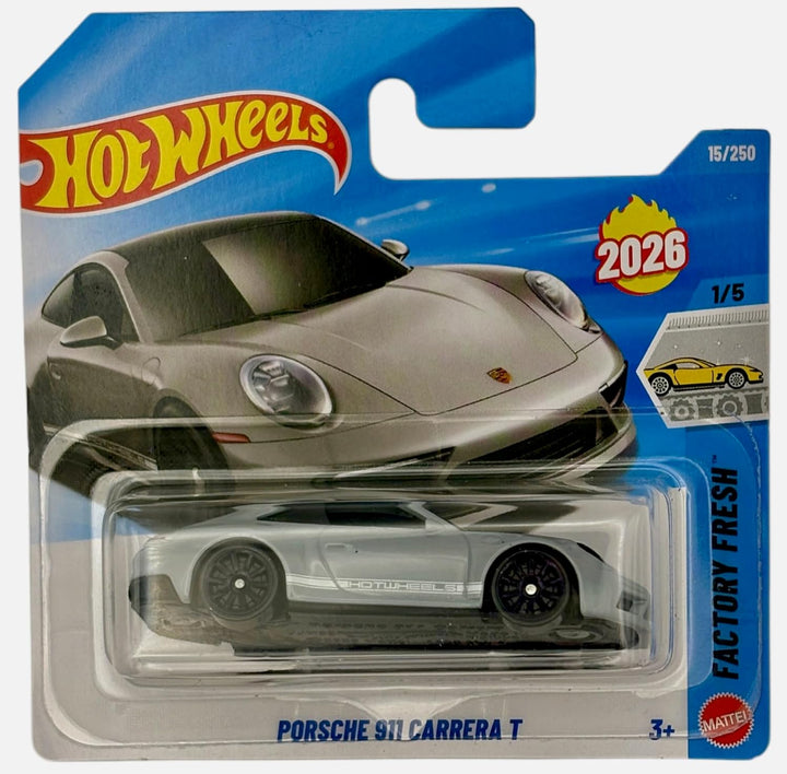 Hot Wheels Porsche 911 Carrera T Factory Fresh 1/5 15/250