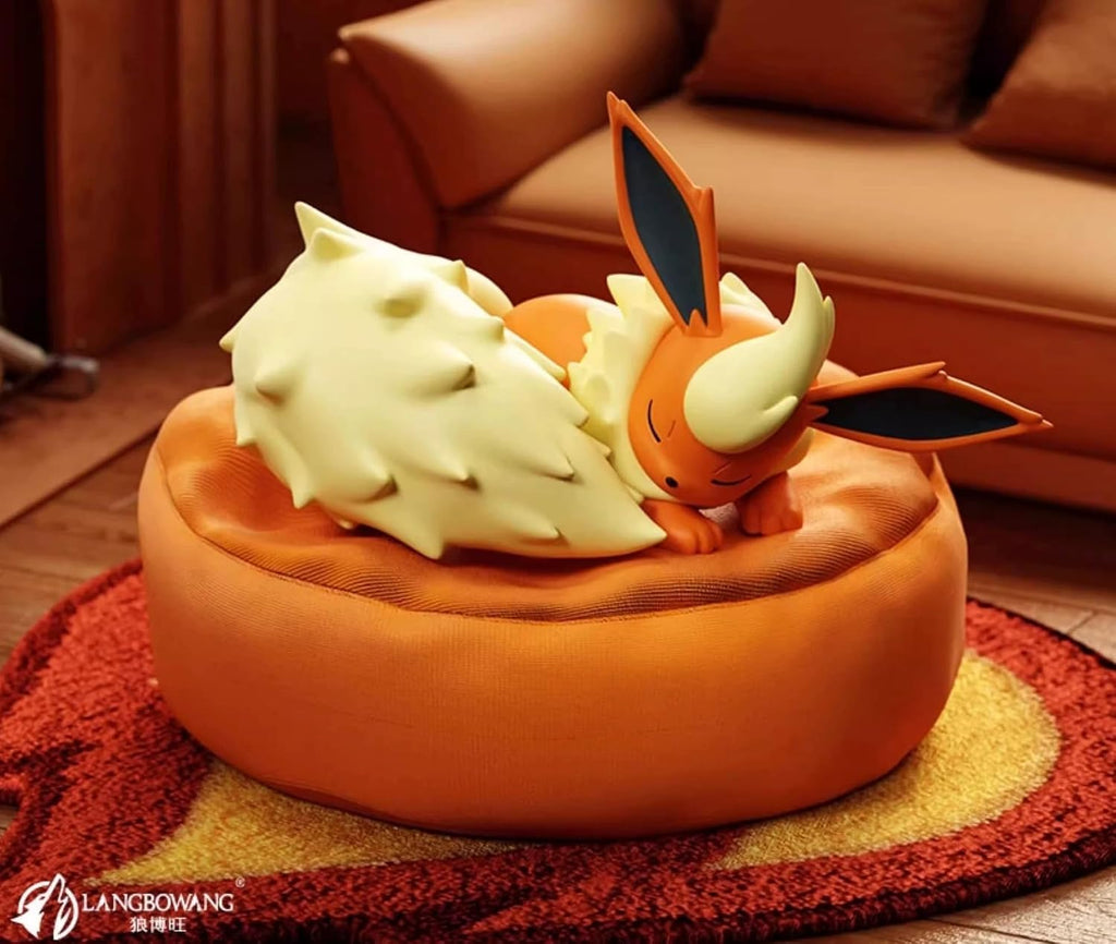 Pokemon - Caja ciega para dormir Eevee - con cama - Mini - Caja de acebo