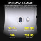 Corsair Sabre v2 PRO Ratón inalámbrico ultraligero para juegos de PC FPS