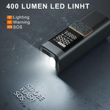 Inflador de neumáticos inalámbrico de 6000 mAh, compresor de aire p...