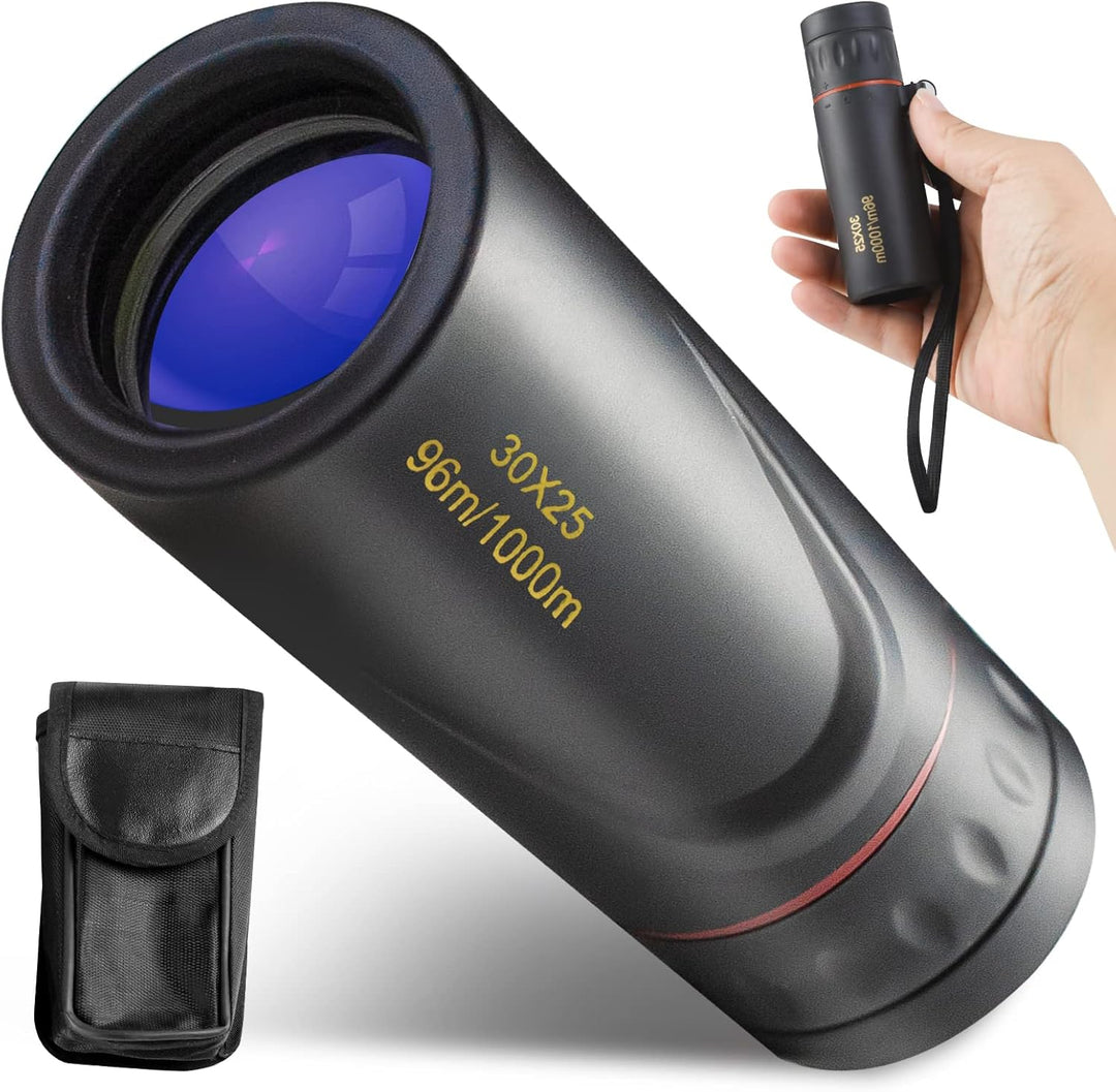 HDAJY Mini telescopio monocular monoculares HD de 30 x 25