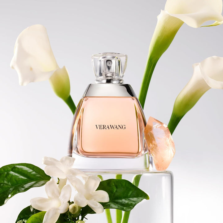Vera Wang Eau de Parfum para mujer, aroma delicado, floral, notas d...