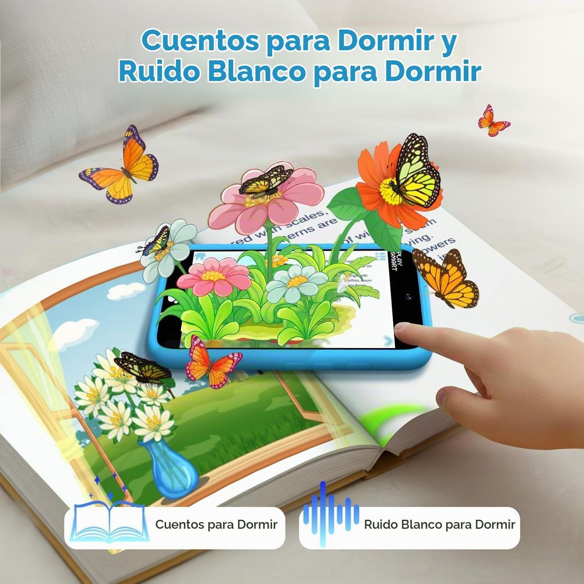MOMILLA Juguetes para Niños - Teléfono inteligente de 3.97 pulgadas, más de 220
