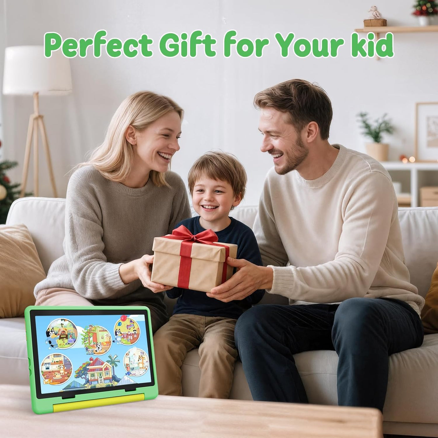 Tablet para niños, tableta Android 15 con pantalla HD, 10.1 pulgada...