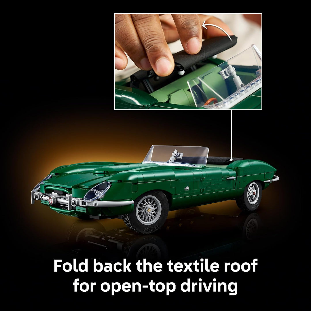 LEGO Icons Jaguar E-Type 11381 | Juegos de construcción para adulto...
