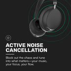 Raycon The Essential - Auriculares Bluetooth con 3 modos ANC, color negro