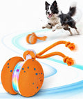 Pelota interactiva para perros, balanceo irregular y juguete activado