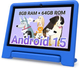 Tablet para niños 2025, tableta Android 15 de 10.1 pulgadas para ni...