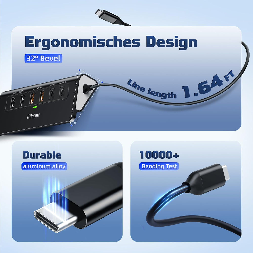 intpw, P9R, hub USB 2.0