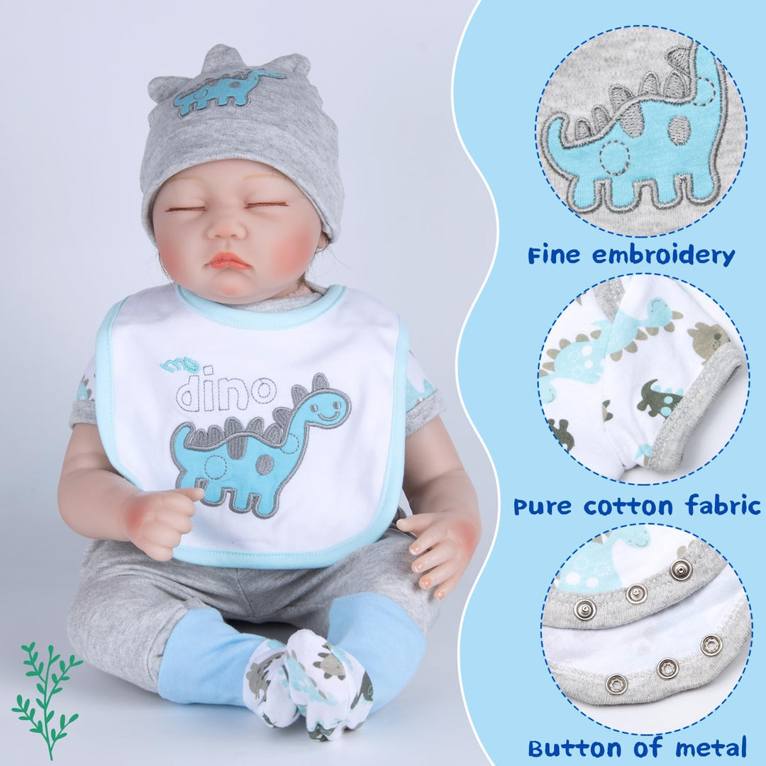 PEDOLLTREE Ropa para Muñecas Bebé Reborn Accesorios Conjunto de Tra...