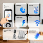 SofaBaton X2 Control remoto universal con Hub y base de carga, pantalla táctil, control remoto inteligente todo en uno con actividades personalizables | Bluetooth | Infrarrojo | WiFi 2.4GHz |