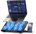 Trullypine Almohadilla de refrigeración para laptop con 12 ventilad...