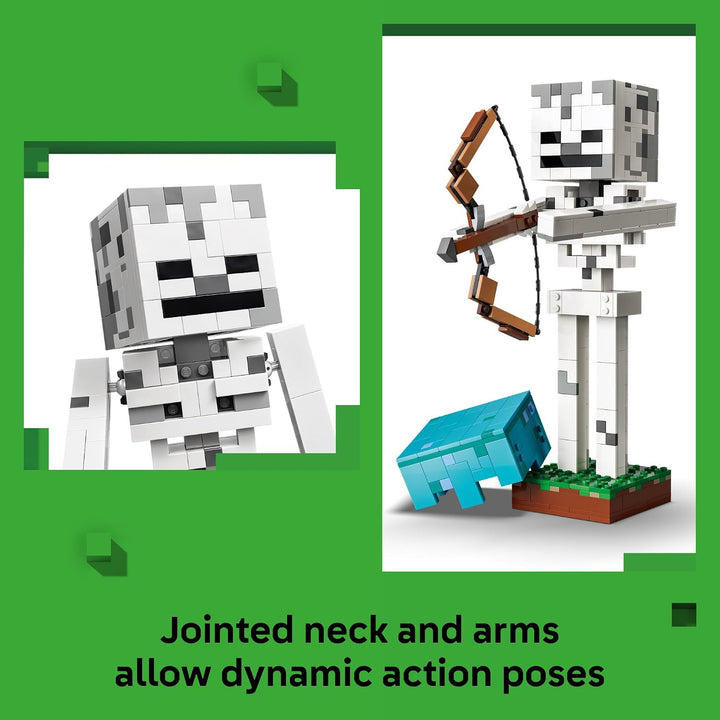 LEGO Minecraft El Esqueleto 21594 | Juguetes de construcción para n...