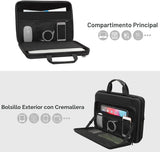 MOSISO Bolsa para computadora portátil para hombre, bolsa de comput...