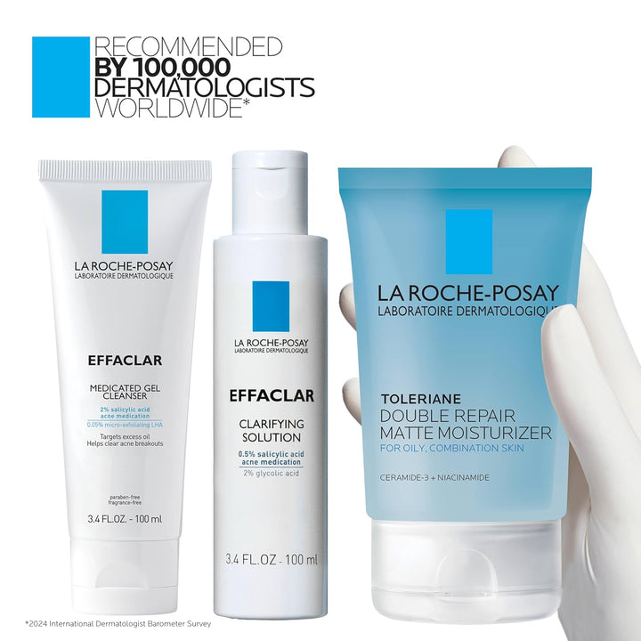 Kit Esencial de Acné Diario Effaclar, Sistema de Tratamiento de Acn...