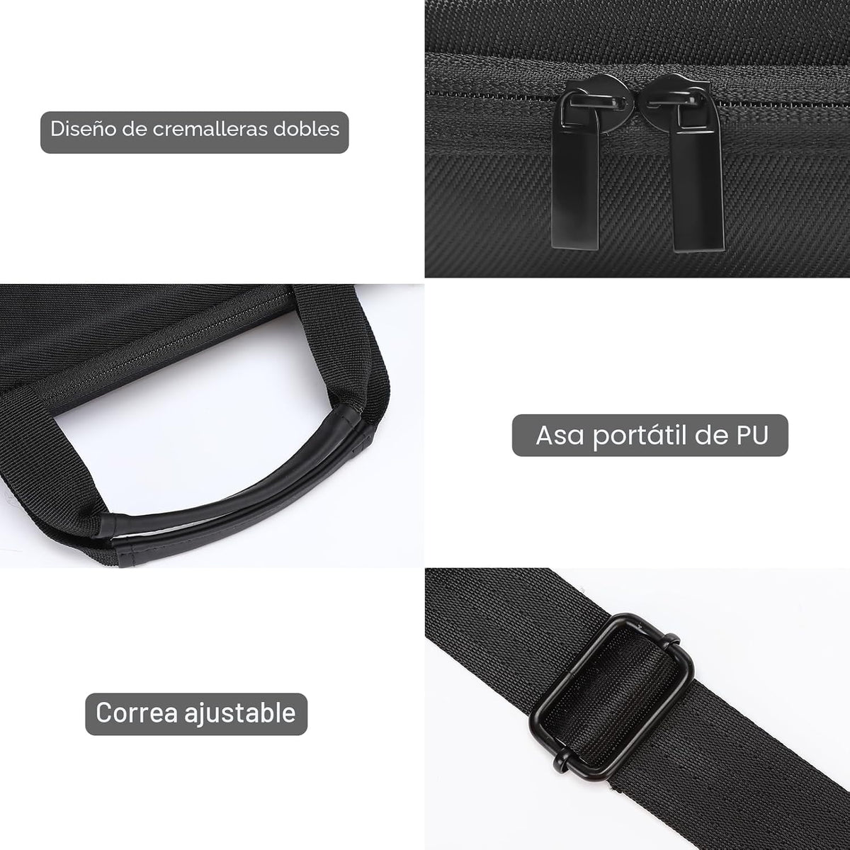 MOSISO Bolsa para computadora portátil para hombre, bolsa de comput...