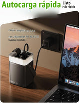 65W Banco de energía 40000mAh portátil cargador portátil batería -...