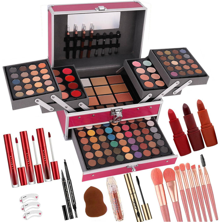 UNIFULL Kit de maquillaje todo en uno de 132 colores para mujeres y...