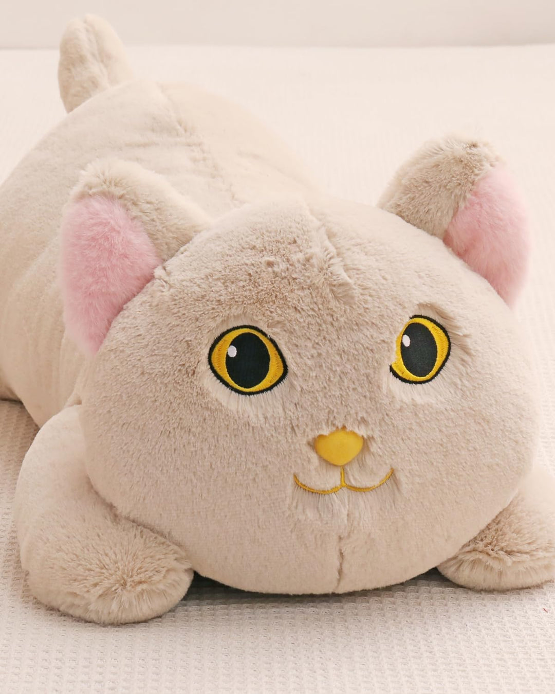 YESGIRL Animales de peluche con peso de gato de 26.4 pulgadas, 5 li...