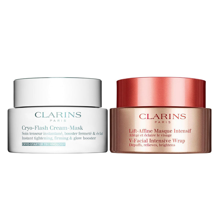 CLARINS Máscara facial Cryo-Flash | Efecto de elevación visible en...