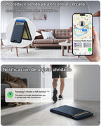 TWZKG para MagSafe Wallet, funciona con Apple Find My, 5 tarjetero con