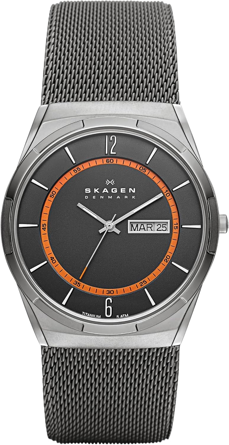 Reloj Skagen Melbye de acero inoxidable para hombre