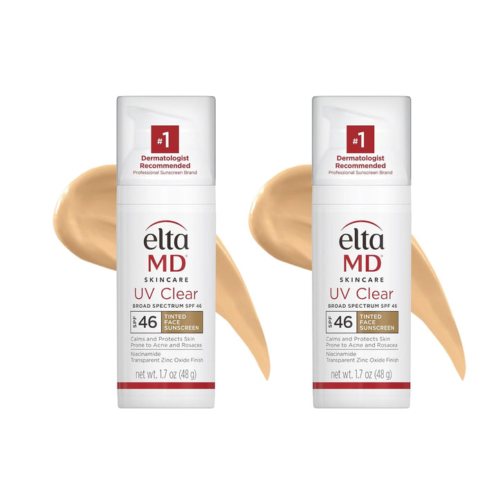 EltaMD UV Clear Face Sunscreen SPF 46, Oil-Free Sunscreen with Zinc...
