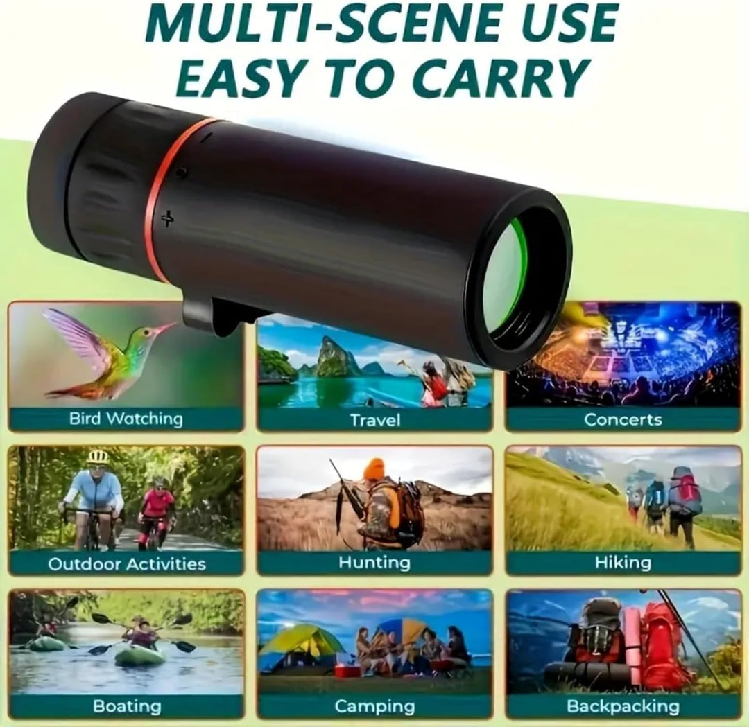 Mini telescopio compacto monocular mini monocular portátil