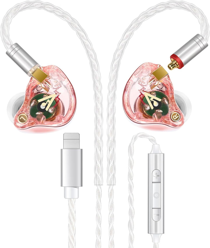 Vibes - Auriculares con cable de 6.8 fl oz, auriculares de alta fid...