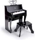 Hape Aprende con luces Piano negro con taburete