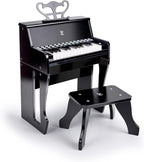 Hape Aprende con luces Piano negro con taburete