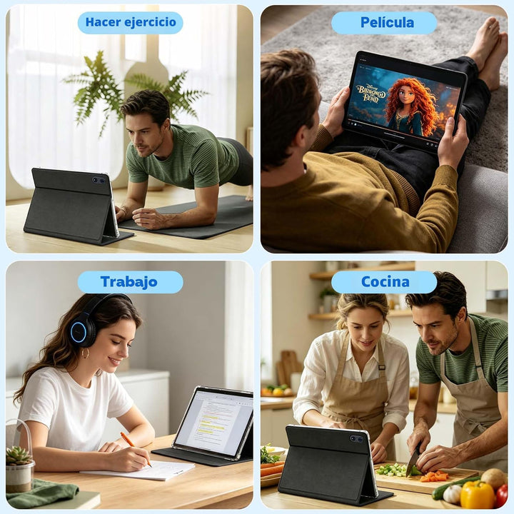 Tablet Android 16 2026, tableta de 12 pulgadas con teclado, 24 GB+2...