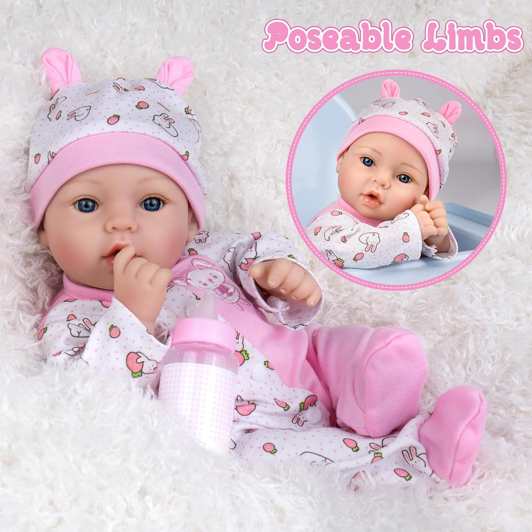 Aori Muñecas Reborn de bebé realistas - Muñeca de bebé recién nacid...