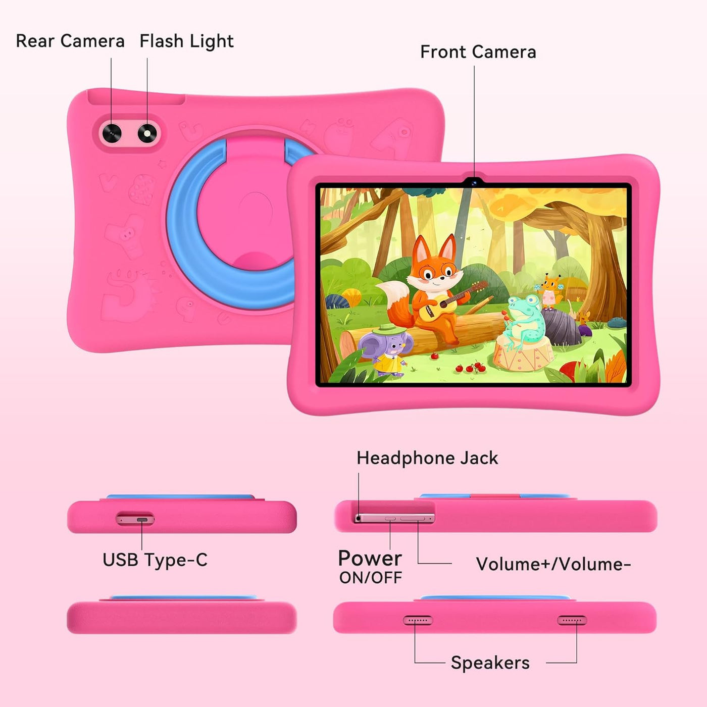 SVITOO Tablet para niños de 10 pulgadas, tabletas Android para niño...