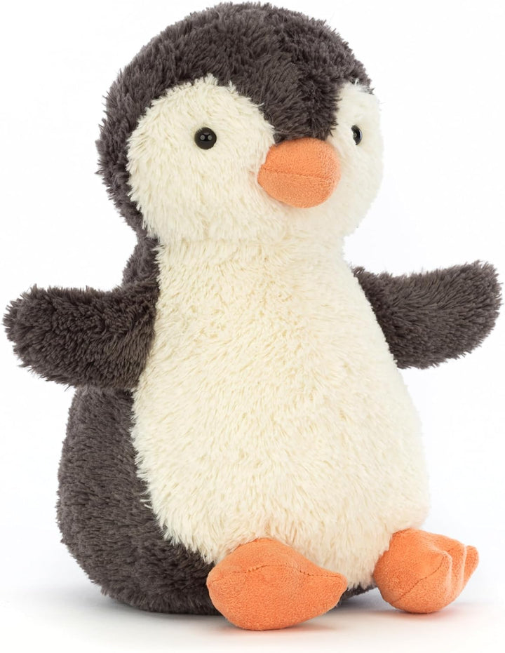 Jellycat Pingüino de maní de peluche, tamaño mediano