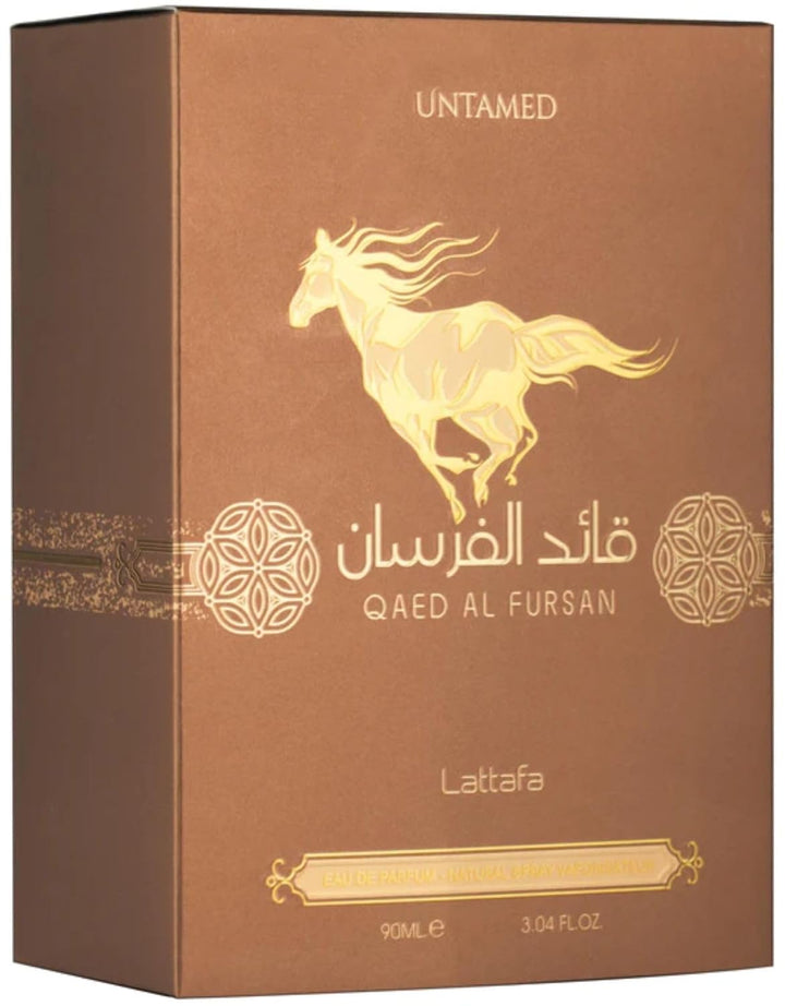 Lattafa Qaed Al Fursan Untamed - Dulce, Cálido y Picante, Ámbar, Ar...